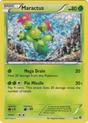 Maractus 2/12 Confetti Holo Promo - 2011 McDonald's Campaign